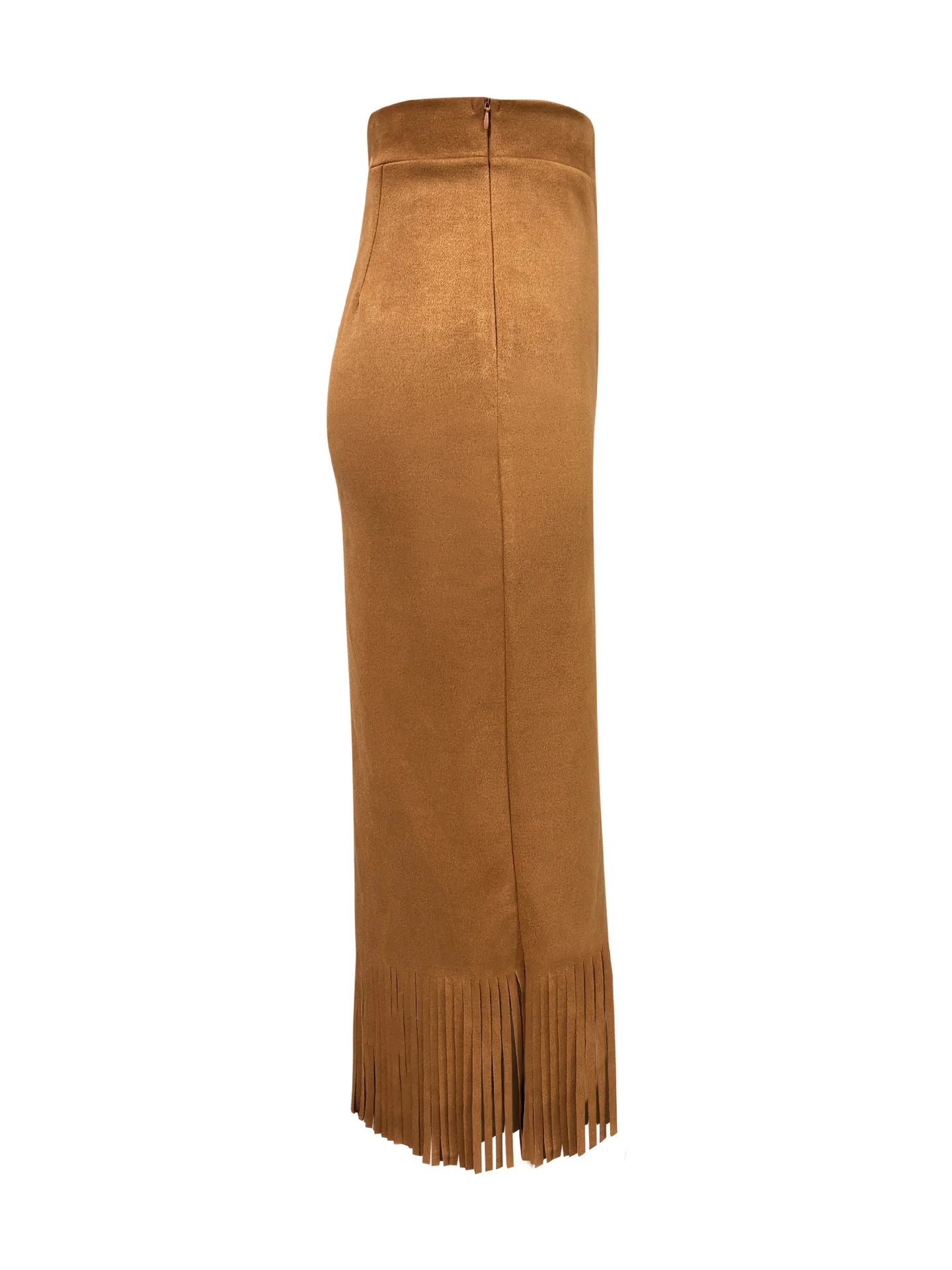 Women’s Skirt Elastic Waist A-Line Summer Solid Color
