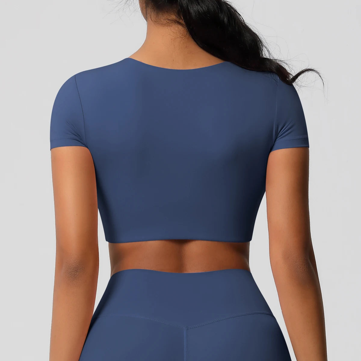 Women’s Gym Top Short Sleeve Breathable Stretchy Athletic