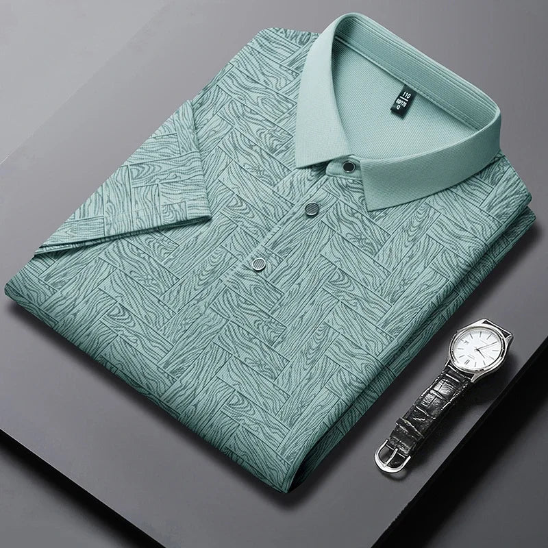 Men’s Polo Shirt Short Sleeve Business Casual Casual Summer Fashion