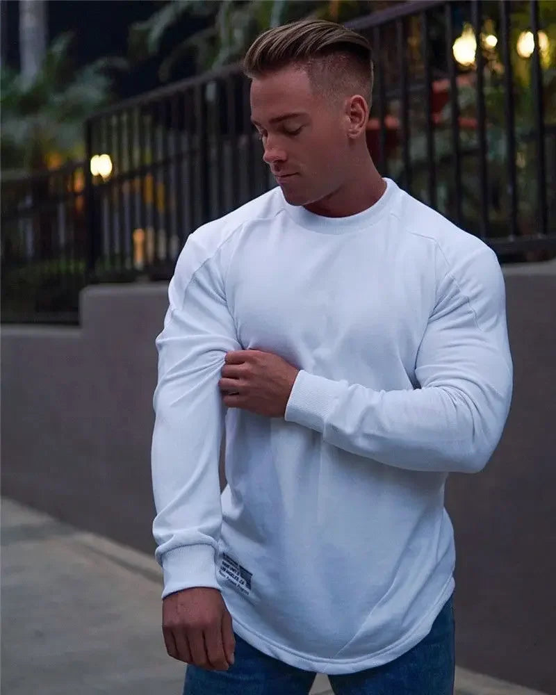 Men’s Shirt Casual Athletic Long Sleeve