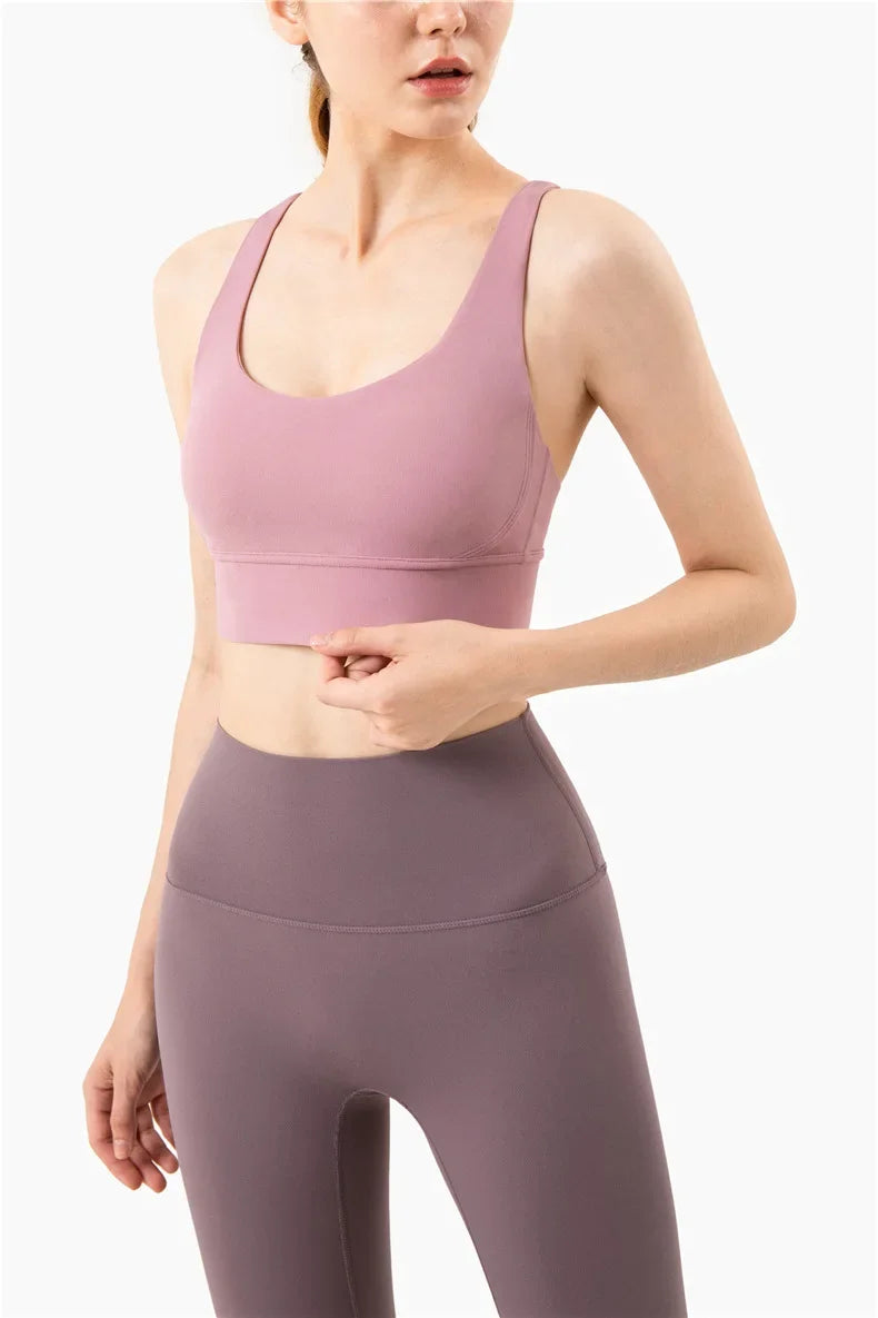 Women’s Sports Bra Breathable Gym Comfort Supportive