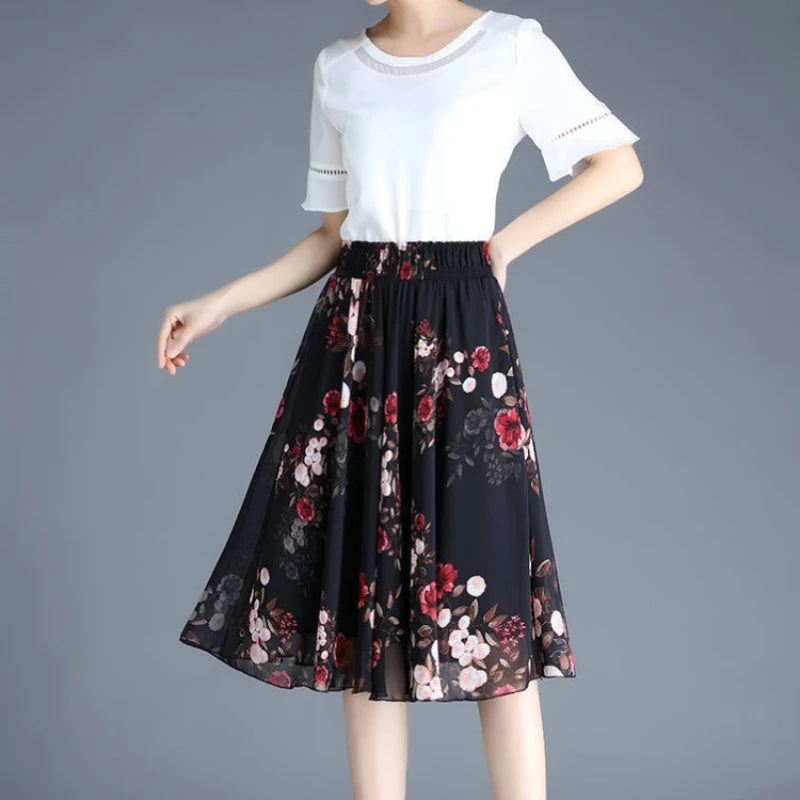 Women’s Skirt Midi Casual Summer