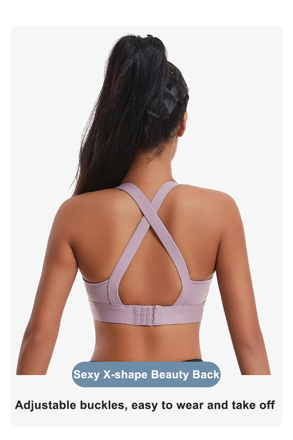 Women’s Sports Bra Padded Gym Comfort Supportive