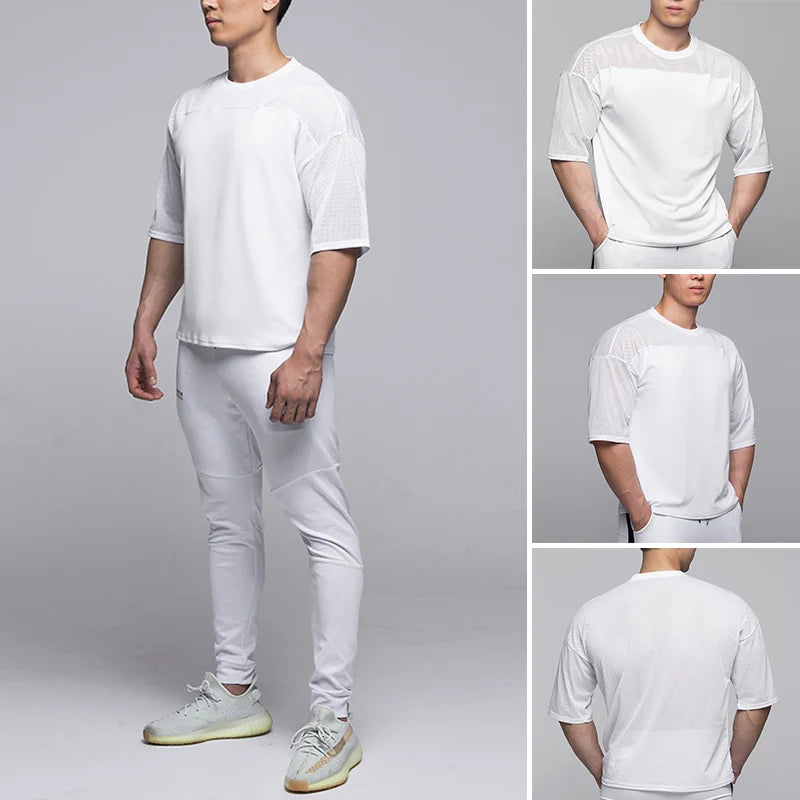 Men’s T-Shirt Athletic Casual Comfort Fit Cotton