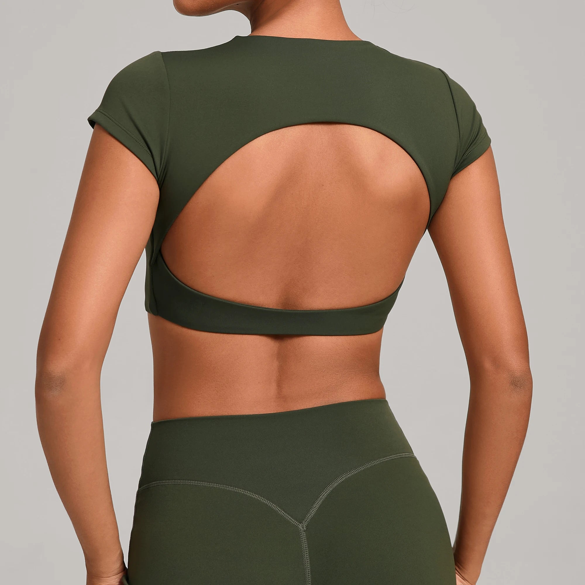 Women’s Gym Top Short Sleeve Breathable Lightweight Athletic