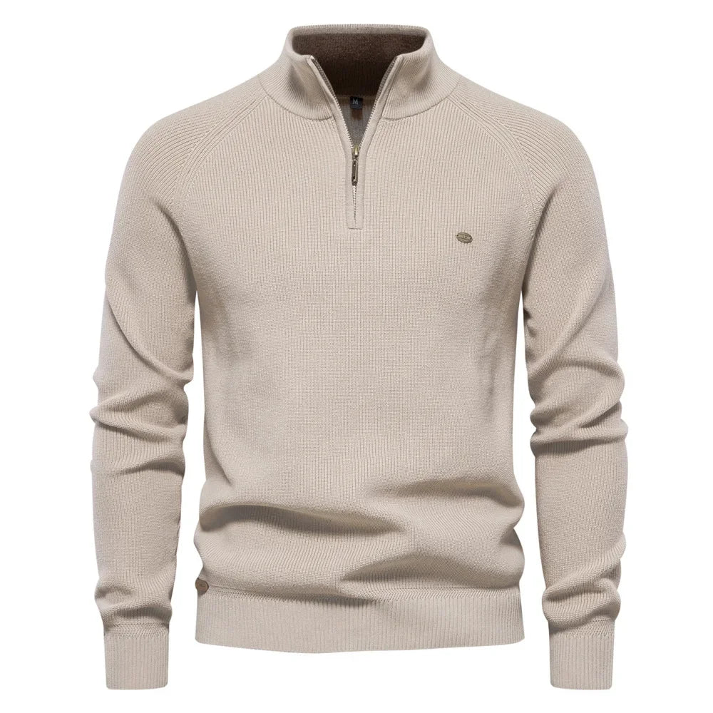 Men’s Sweatshirt Zip-Up Casual Long Sleeve Autumn Winter