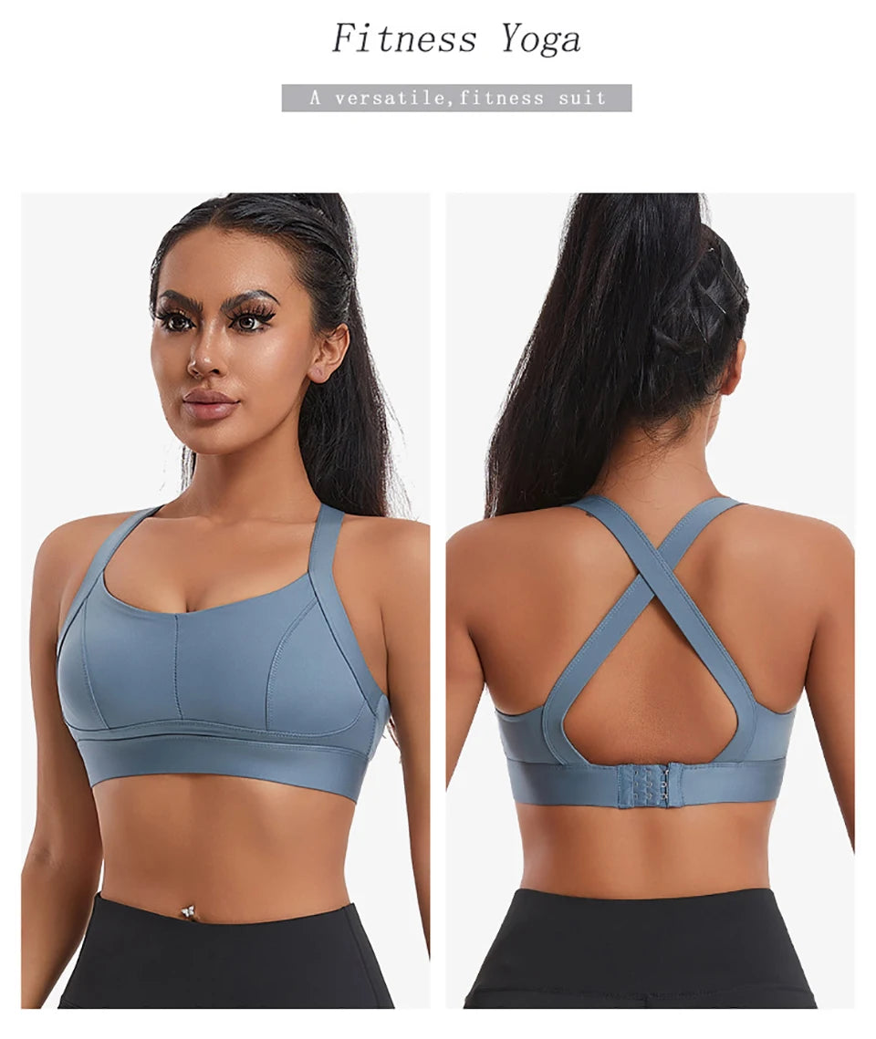 Women’s Sports Bra Padded Gym Comfort Supportive