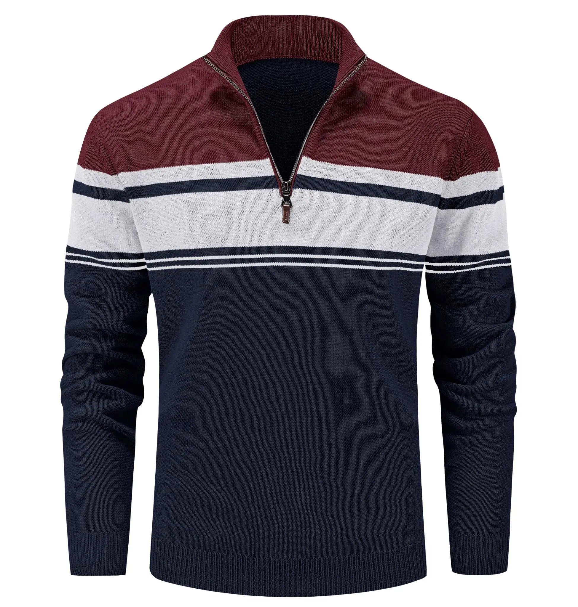 Men’s Sweatshirt Pullover Zip-Up Cotton Warm Autumn Winter
