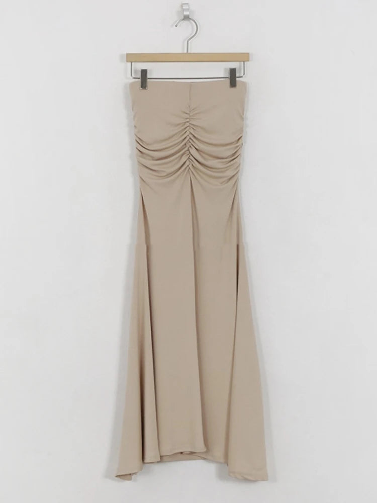 Women’s Skirt Midi High Waist A-Line Summer