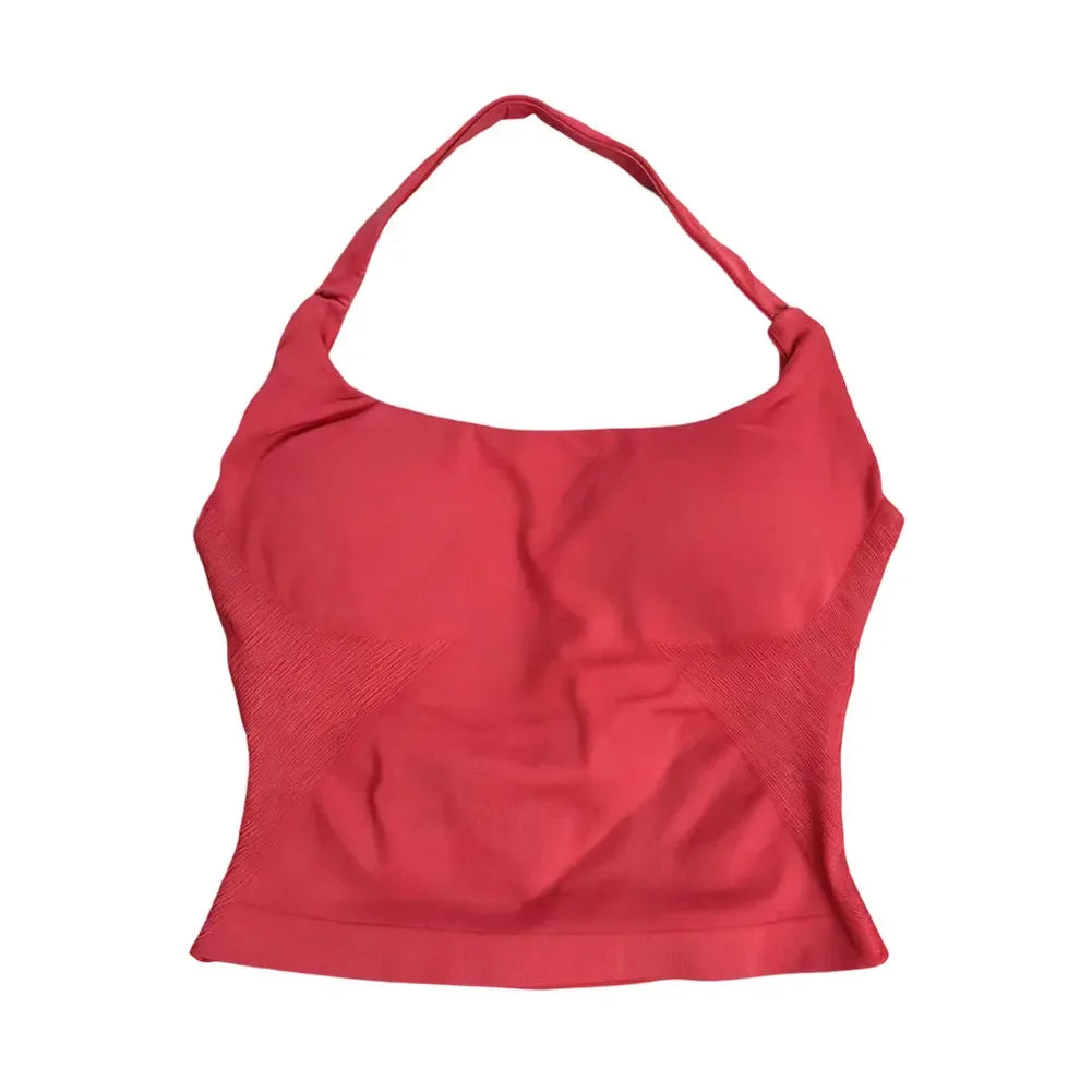 Women’s Gym Top Tank Top Crop Top Seamless Athletic