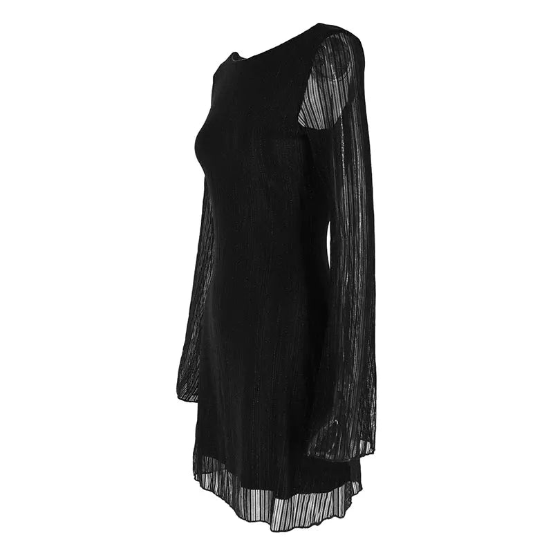 Women’s Dress Mini Long Sleeve Formal