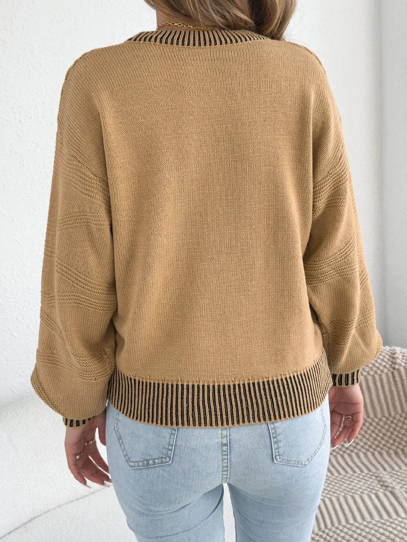 Women’s Top Long Sleeve Casual Stretchy