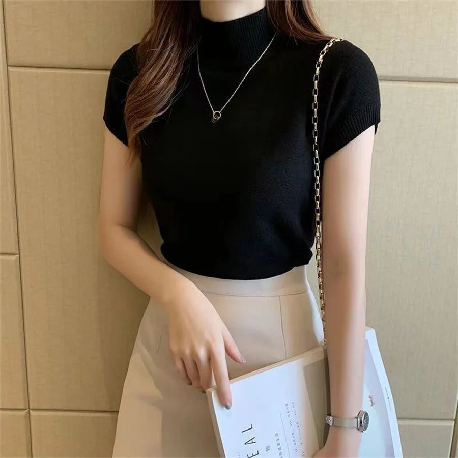 Women’s Top Blouse Short Sleeve Summer Casual