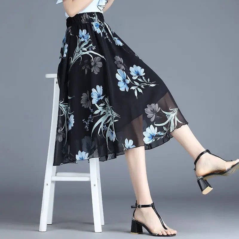 Women’s Skirt Midi Casual Summer