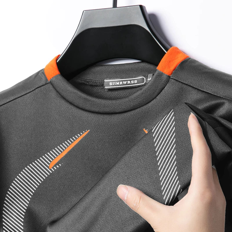 Men’s Polo Shirt Summer Breathable Casual Short Sleeve