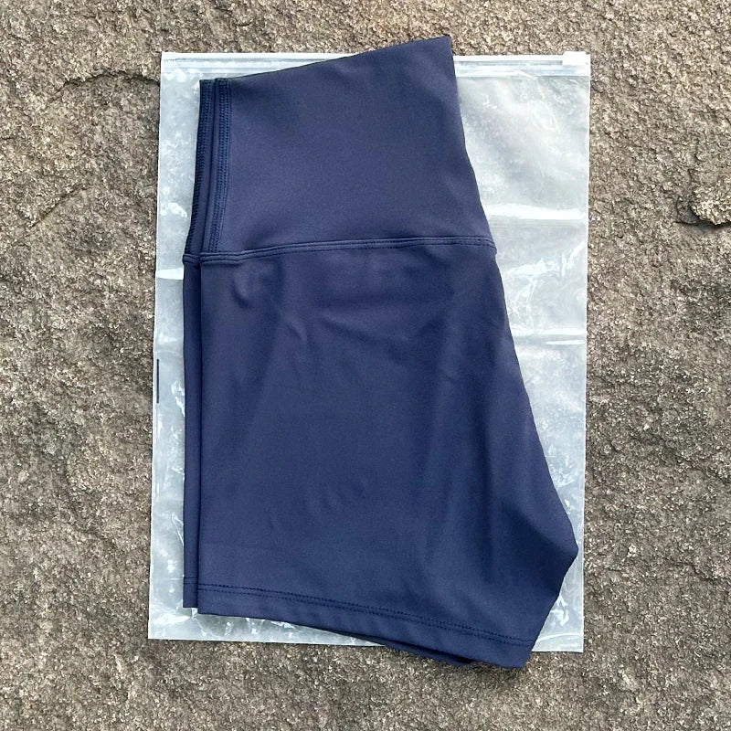Women’s Shorts High Waist Elastic Waist Sporty Slim Fit