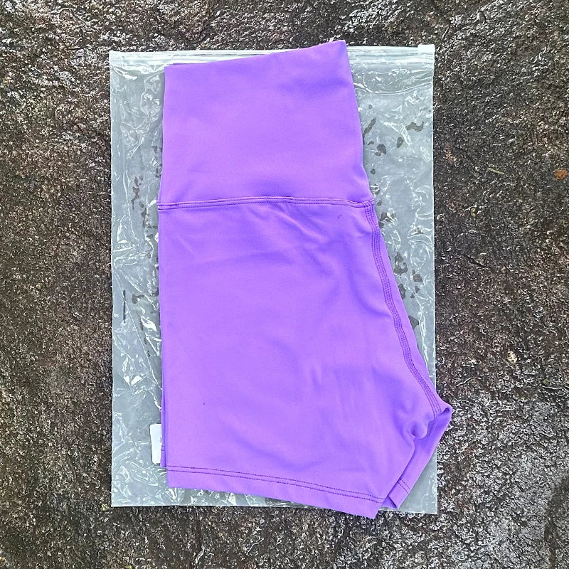 Women’s Shorts High Waist Elastic Waist Sporty Slim Fit