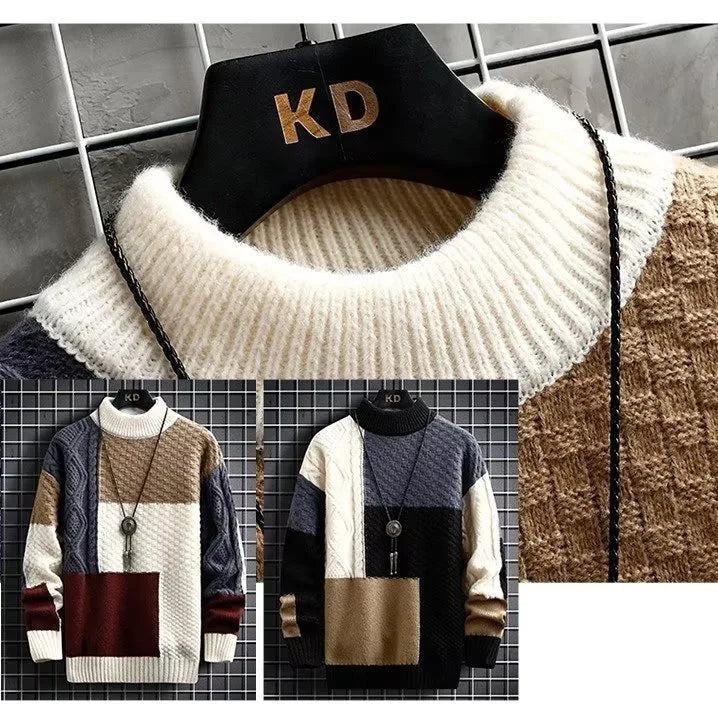 Men’s Sweatshirt Loose Fit Cotton Poly Blend Thick Casual Winter