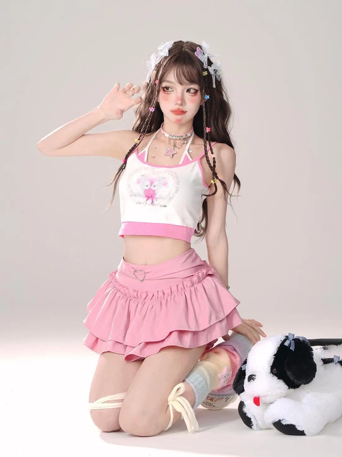 Women’s Skirt High Waist A-Line Summer Casual