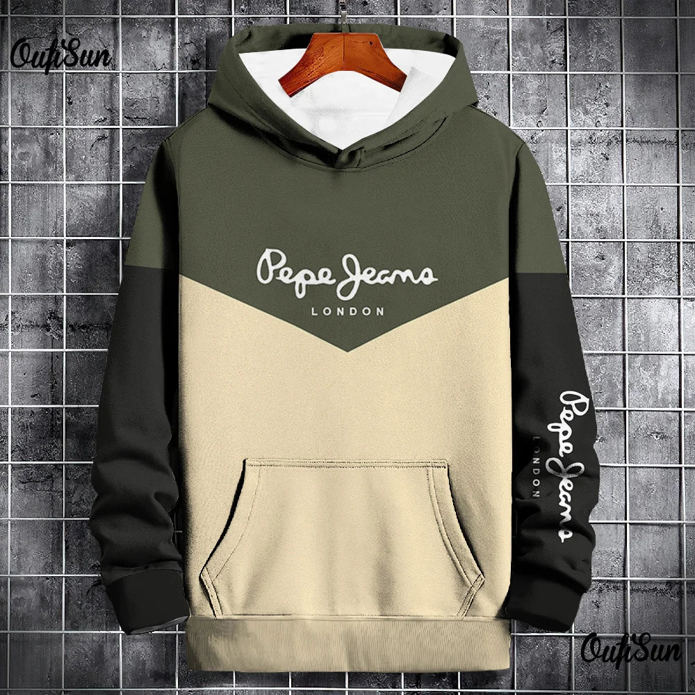 Men’s Hoodie Pullover Warm Casual Graphic