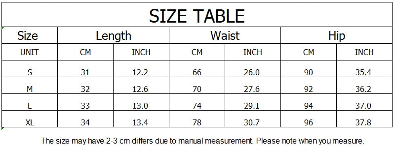 Women’s Shorts High Waist Casual Slim Fit