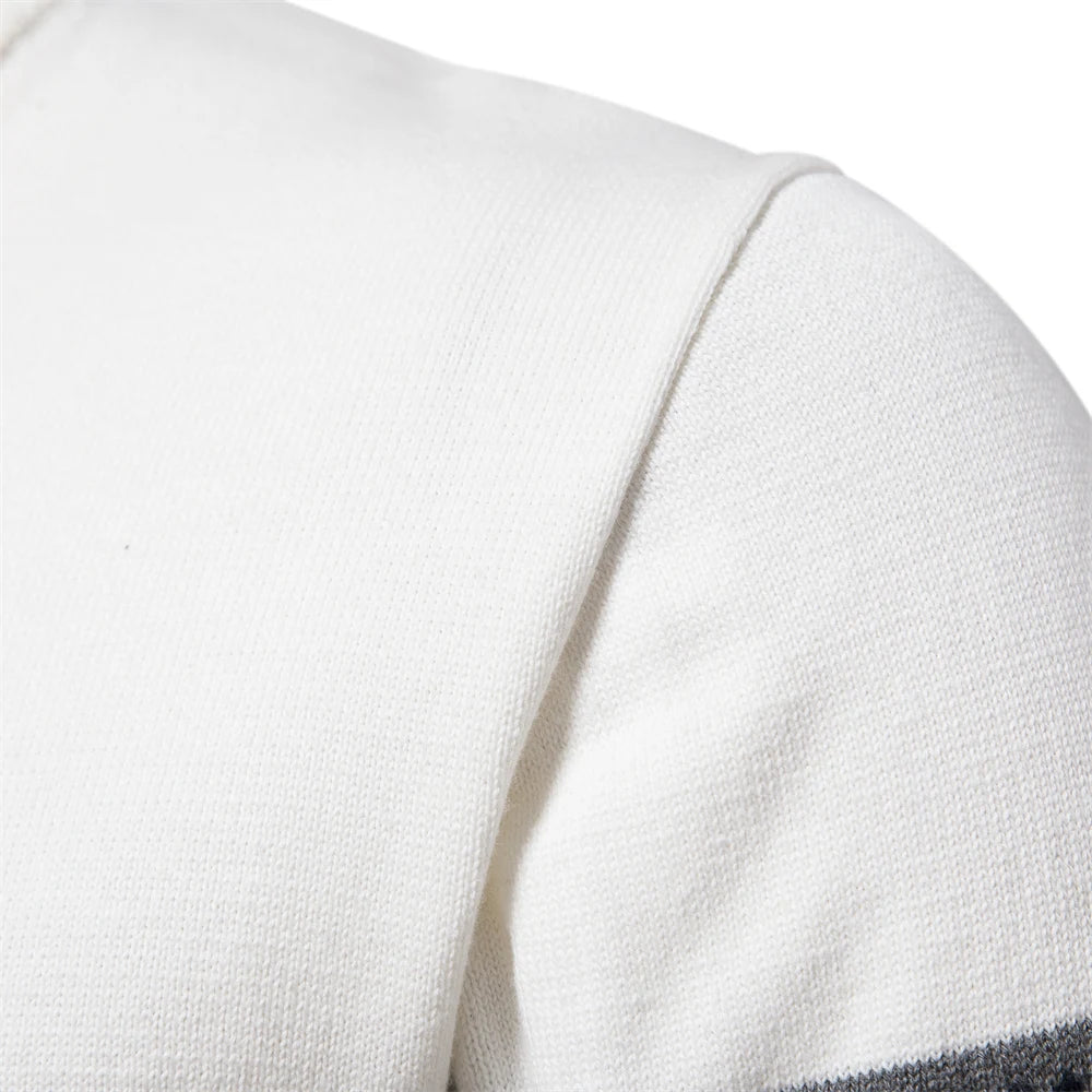 Men’s Sweatshirt Zip-Up Cotton Warm Casual Autumn Winter
