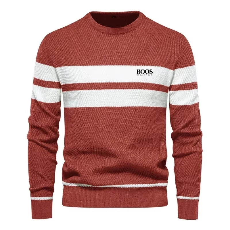 Men’s Sweatshirt Pullover Warm Casual Long Sleeve Autumn