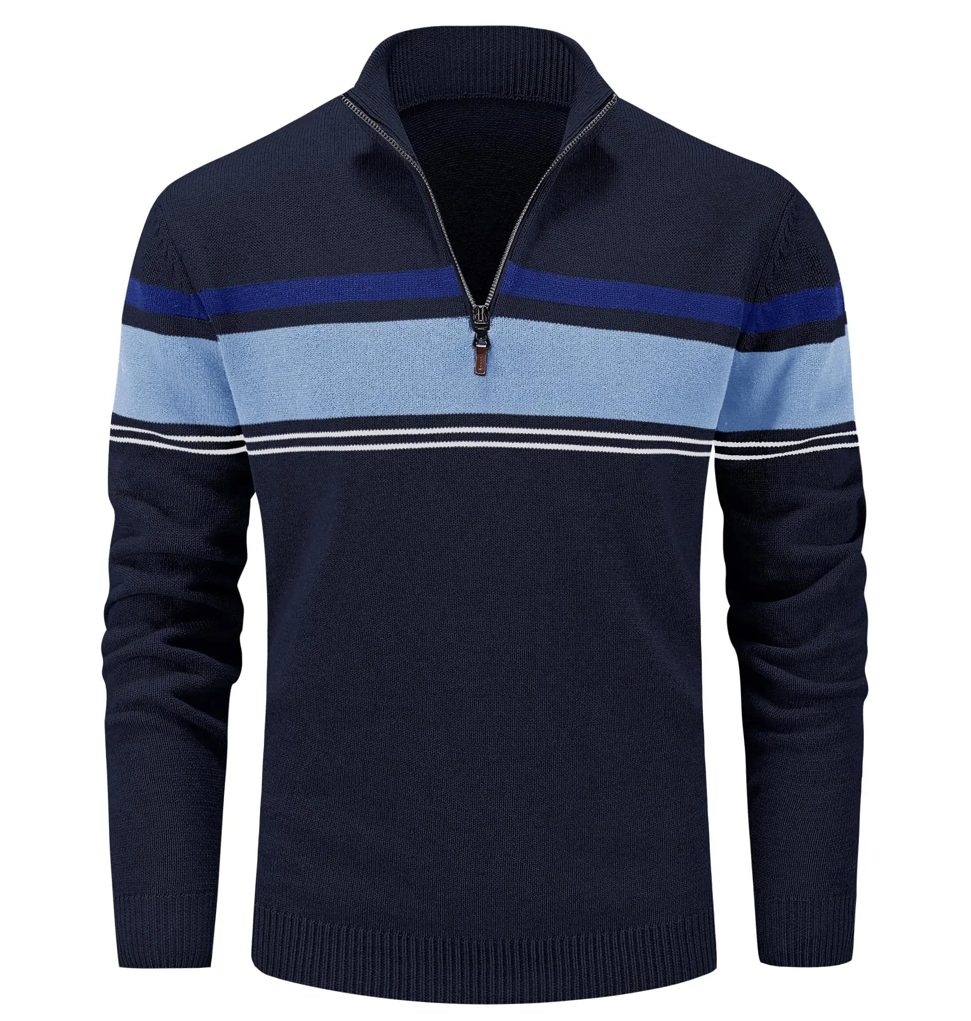 Men’s Sweatshirt Pullover Zip-Up Cotton Warm Autumn Winter