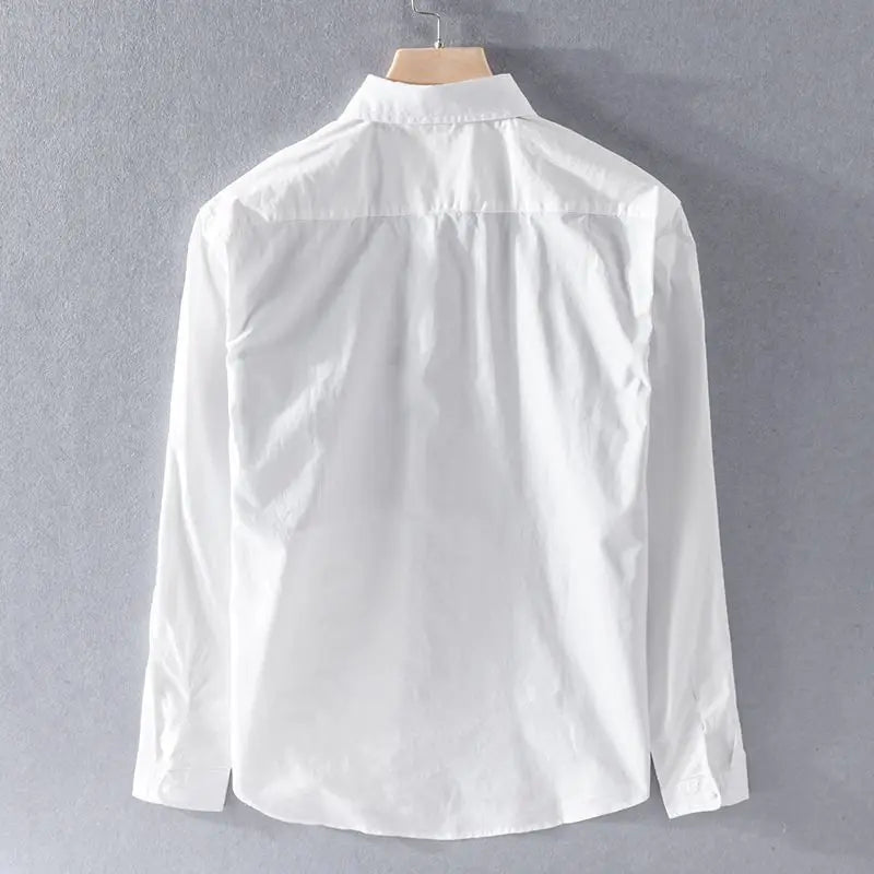 Men’s Shirt Long Sleeve Cotton Casual