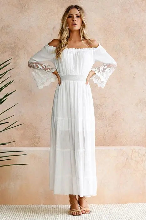 Women’s Dress A-Line Summer Solid Color Casual