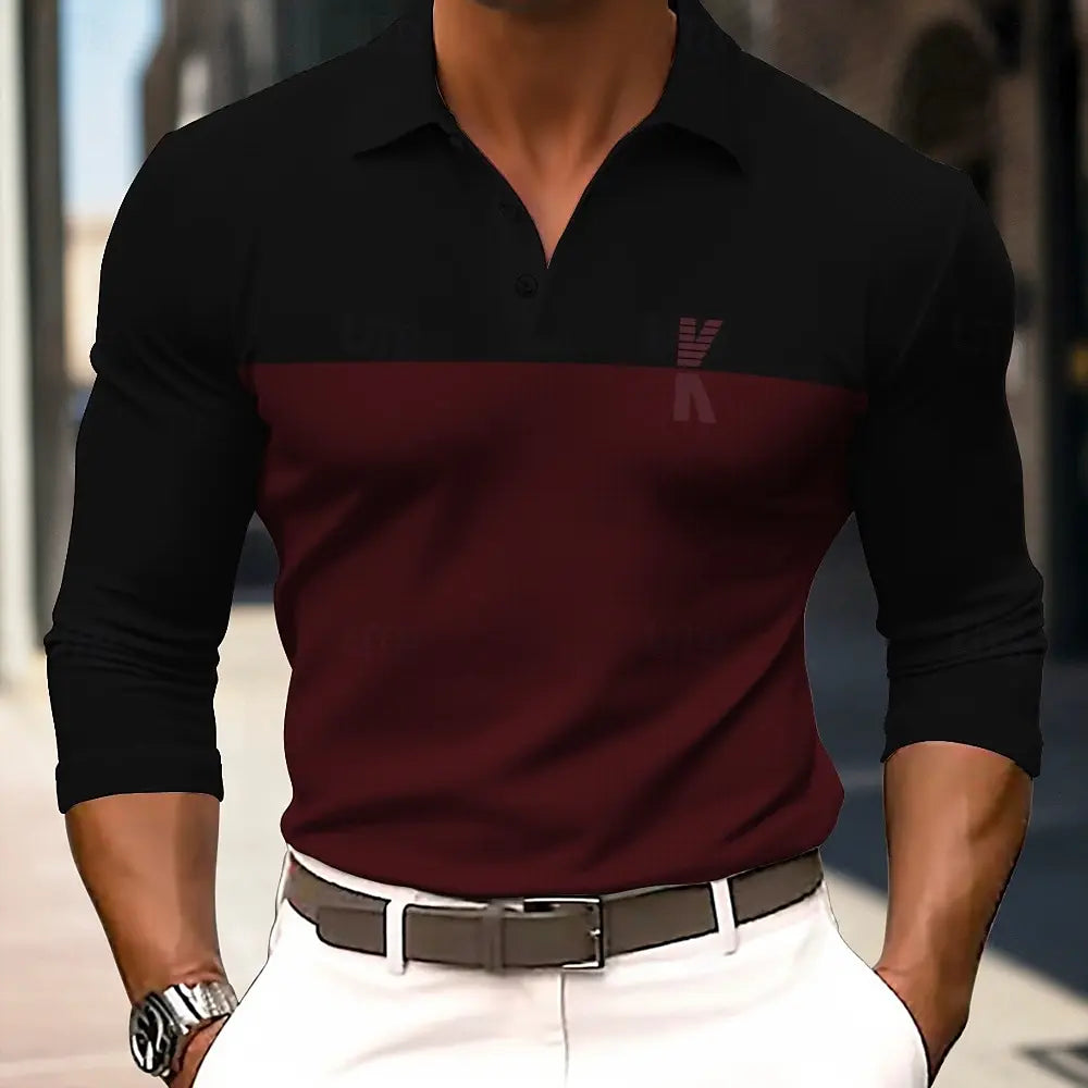 Men’s Polo Shirt Casual Short Sleeve
