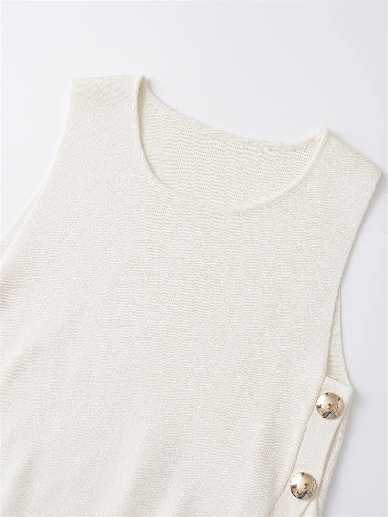 Women’s Top Crop Top Sleeveless Casual