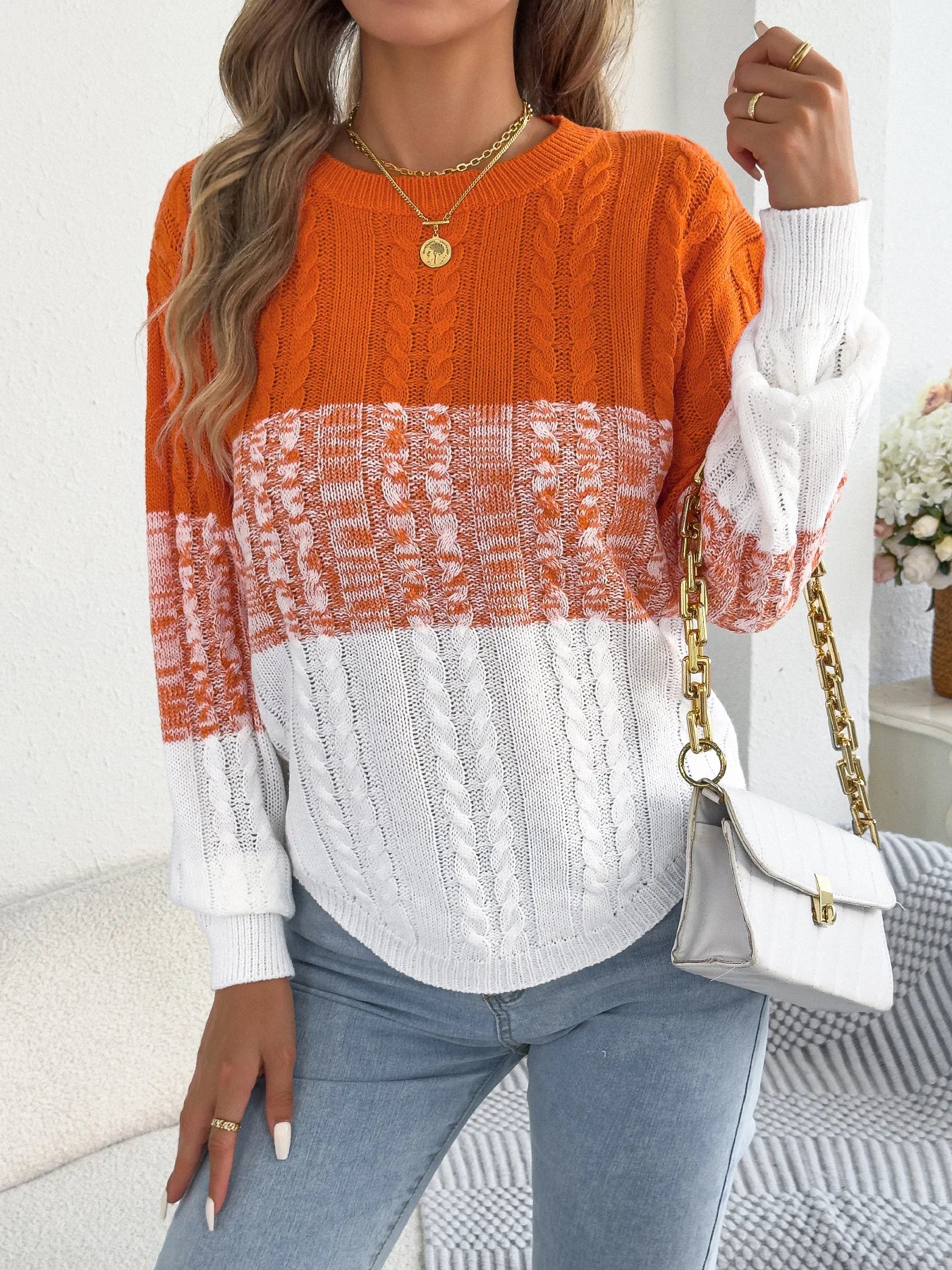 Women’s Top Long Sleeve Casual Stretchy