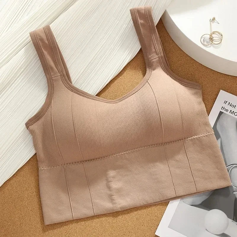 Women’s Sports Bra Push Up Seamless Breathable Gym