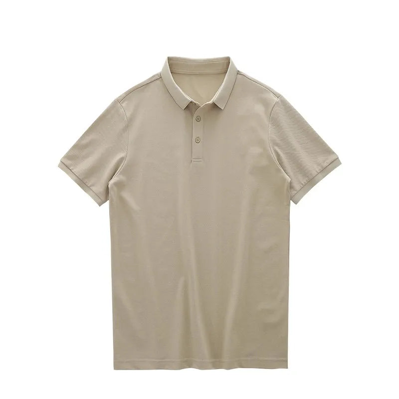Men’s T-Shirt Short Sleeve Solid Color Summer