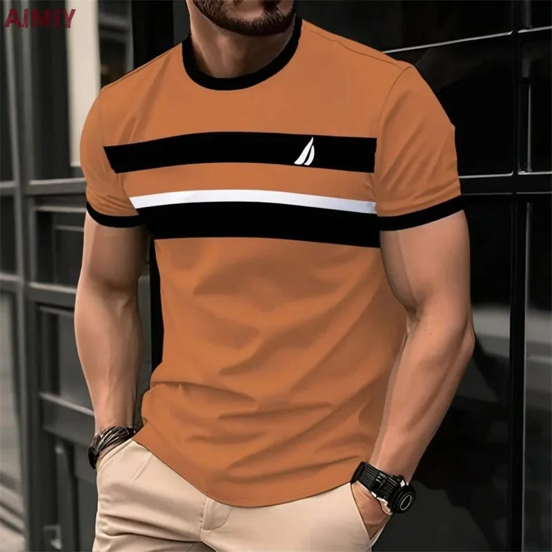 Men’s Polo Shirt Short Sleeve Casual Summer Fashion