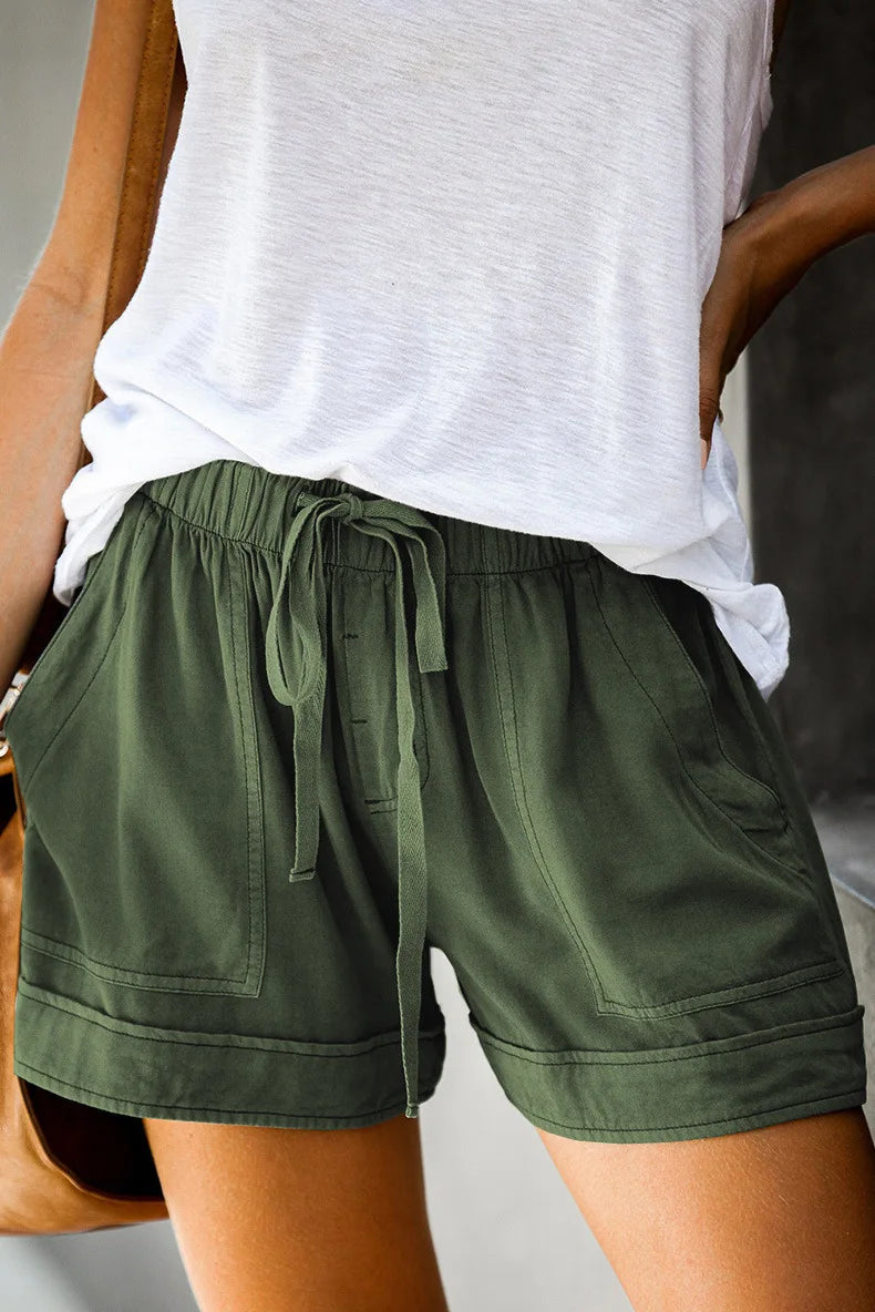 Women’s Shorts High Waist Casual Summer