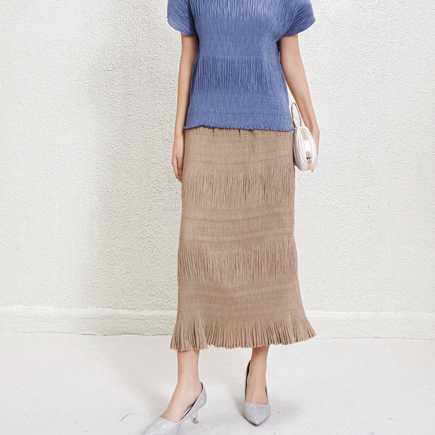 Women’s Skirt Pleated Casual Lightweight Summer
