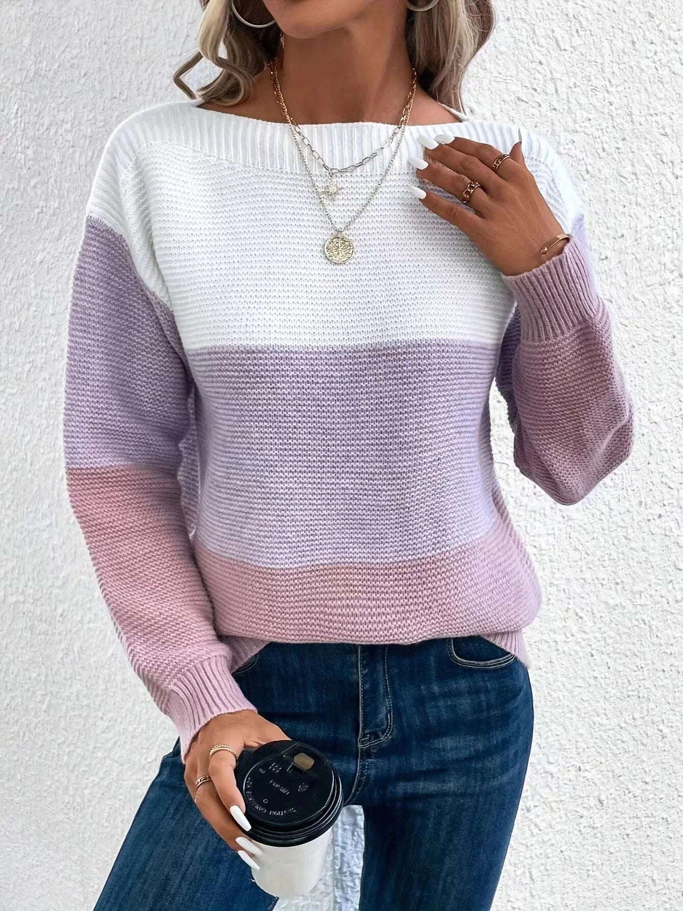 Women’s Top Long Sleeve Casual Formal Stretchy