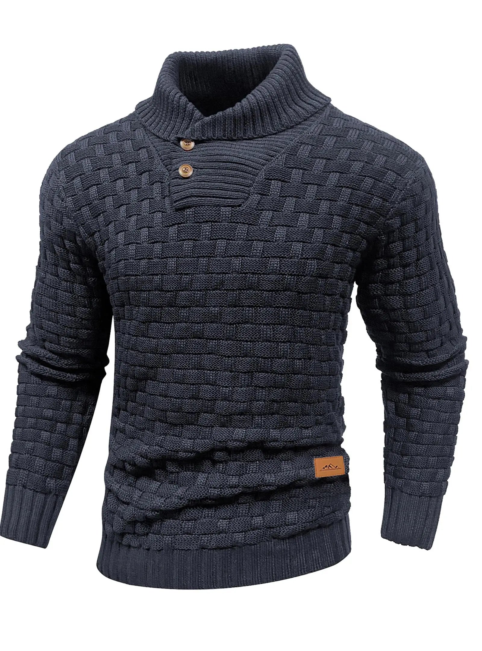 Men’s Sweatshirt Crewneck Pullover Warm Casual Ribbed Long Sleeve