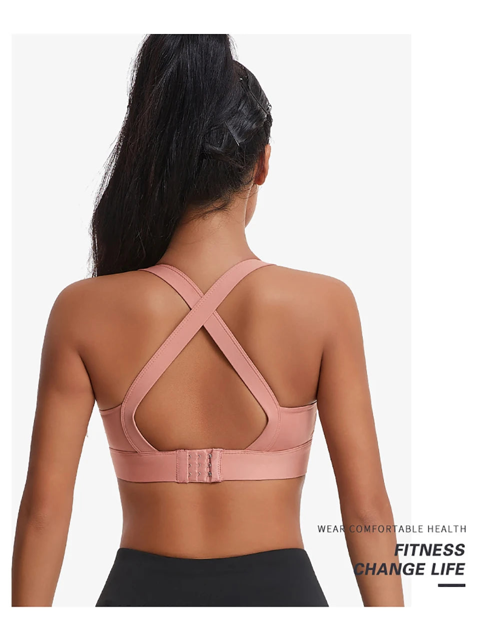 Women’s Sports Bra Padded Gym Comfort Supportive