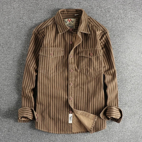 Men’s Shirt Long Sleeve Casual Cotton Comfort Fit