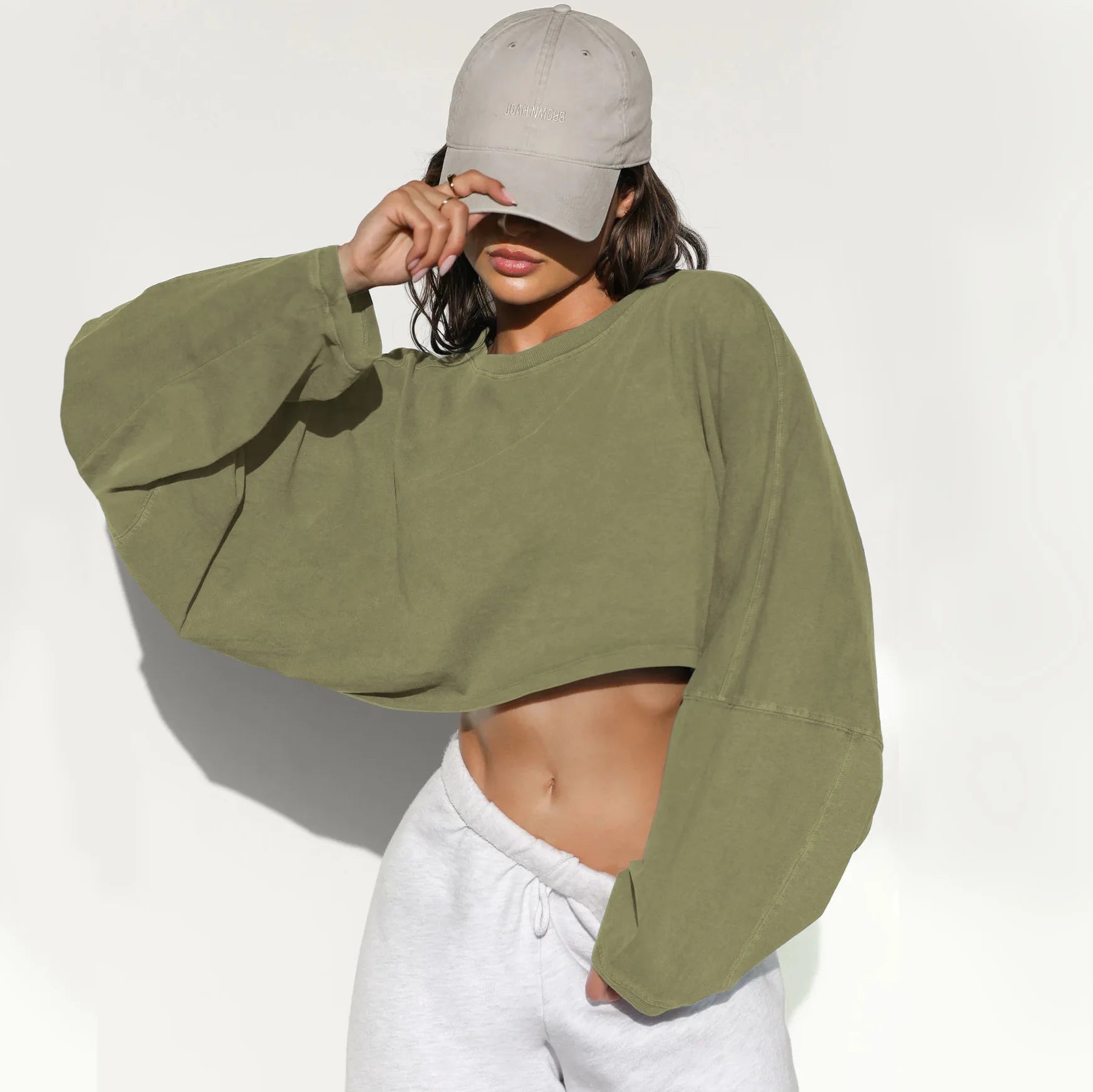 Women’s Sweatshirt Crewneck Casual Long Sleeve