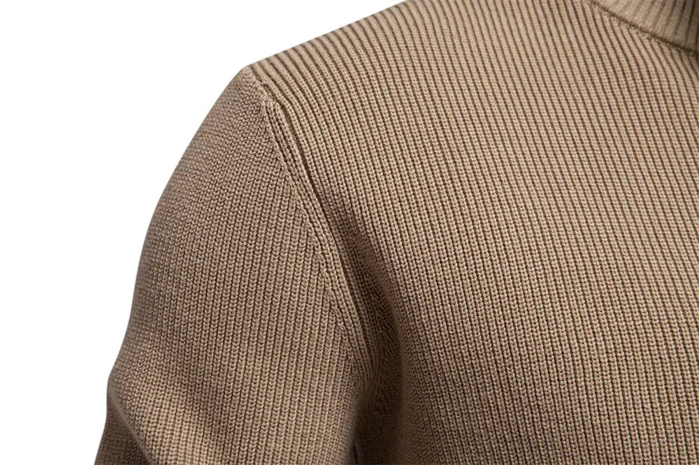 Men’s Sweatshirt Zip-Up Casual Long Sleeve Autumn Winter