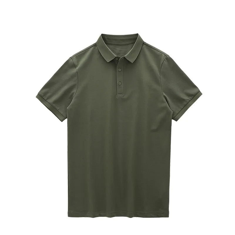 Men’s T-Shirt Short Sleeve Solid Color Summer