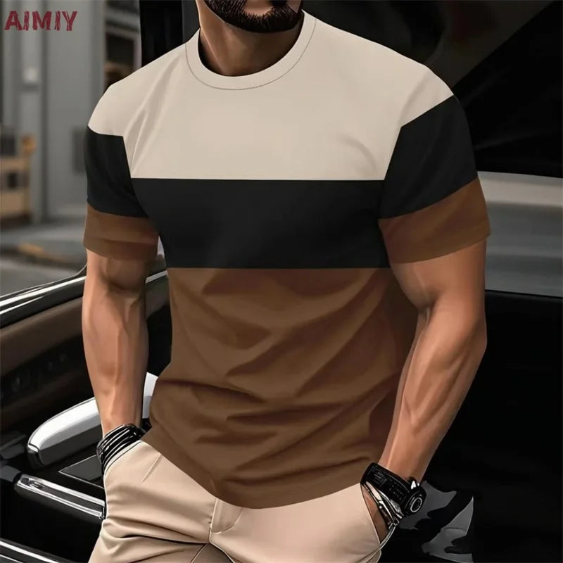 Men’s Polo Shirt Short Sleeve Casual Summer Fashion