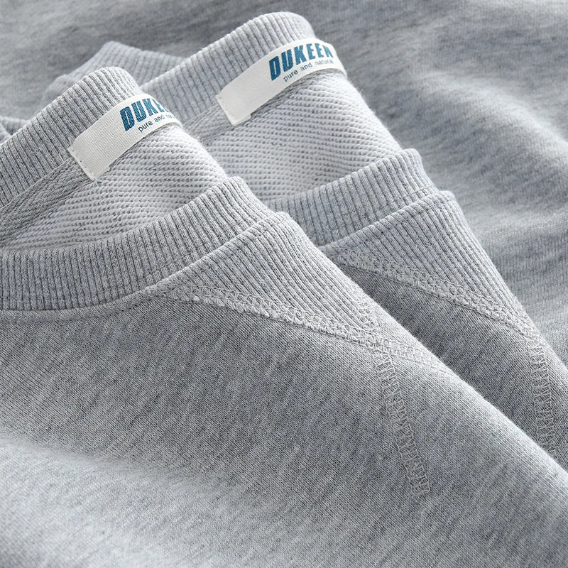 Men’s T-Shirt Long Sleeve Solid Color Cotton Comfort Fit