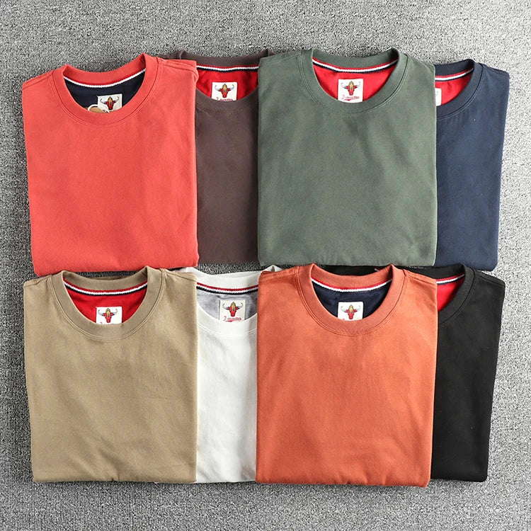 Men’s T-Shirt Long Sleeve Cotton Cotton Comfort Fit