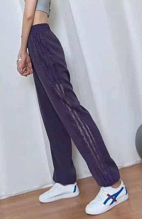 Women’s Joggers Elastic Waist Gym Stretchy Cotton