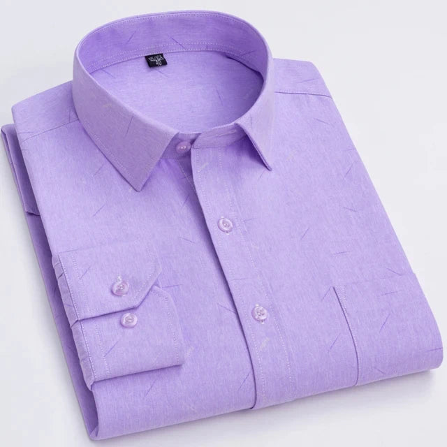 Men’s Shirt Long Sleeve Casual Formal Printed